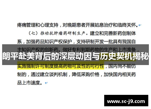 朗平赴美背后的深层动因与历史契机揭秘